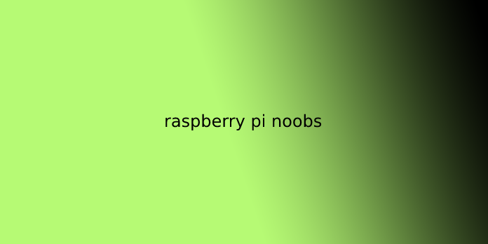 raspberry pi noobs