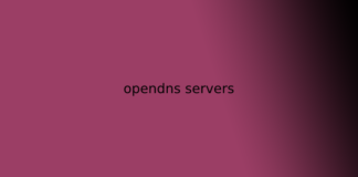 opendns servers