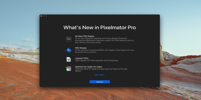 Pixelmator Pro 2.1.3 for macOS revamps PSD support with new engine