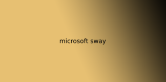 microsoft sway