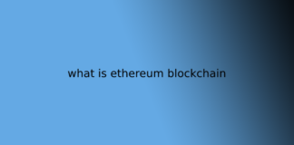 what is ethereum blockchain