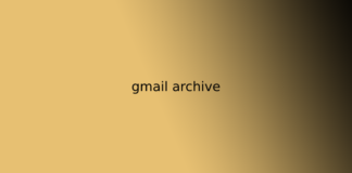 gmail archive