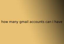 how many gmail accounts can i have