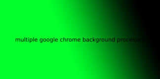multiple google chrome background processes