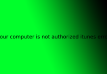your computer is not authorized itunes error