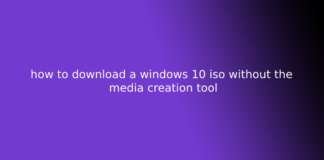 how to download a windows 10 iso without the media creation tool