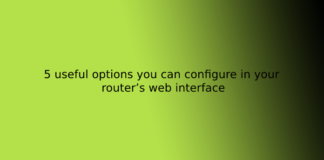 5 useful options you can configure in your router’s web interface
