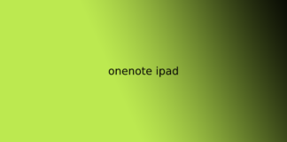 onenote ipad