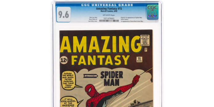 Rare Spider-Man comic book scores huge bid days before auction