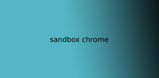 sandbox chrome