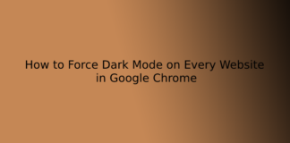 How to Force Dark Mode on Every Website in Google Chrome