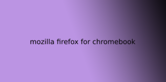mozilla firefox for chromebook