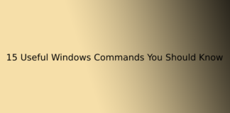 15 Useful Windows Commands You Should Know