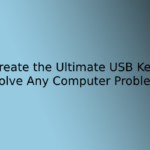 How to Create the Ultimate USB Key Ring to Solve Any Computer Problem