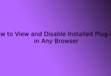 How to View and Disable Installed Plug-ins in Any Browser
