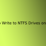 How to Write to NTFS Drives on a Mac