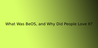 What Was BeOS, and Why Did People Love It?