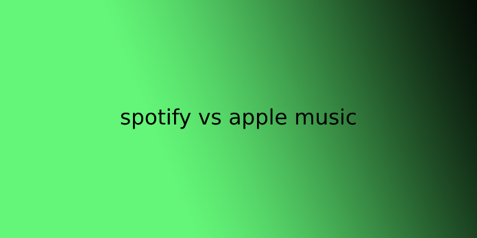 spotify vs apple music
