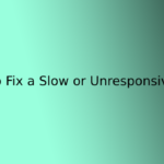 How to Fix a Slow or Unresponsive Mac