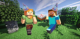 Minecraft Players Ambush Friend With Surprise In-Game Birthday Party