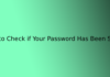 How to Check if Your Password Has Been Stolen
