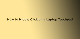 How to Middle Click on a Laptop Touchpad