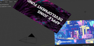 Blender 3D tool now supported by Apple