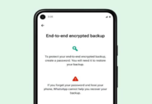 WhatsApp rolls out end-to-end encrypted chat cloud backups