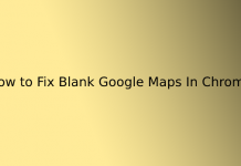 How to Fix Blank Google Maps In Chrome