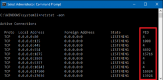 How to Check Open TCP/IP Ports in Windows