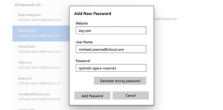 Windows 13 iCloud does away with weak passwords