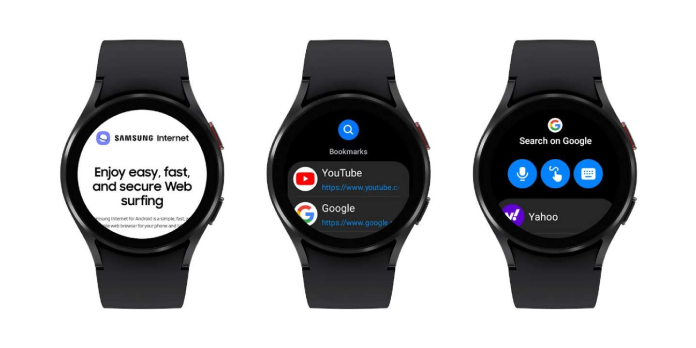 Wear OS smartwatches can now use the Samsung Internet browser