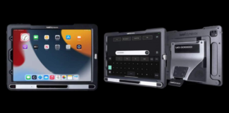 The Tobii Dynavox TD Pilot enhances the iPad's eye control capabilities