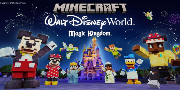 Adds Buzz Lightyear, Mickey Mouse, and More to Minecraft's Disney World DLC