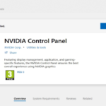 Open Nvidia Control Panel Windows 10