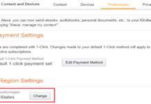 How to Change Your Country on Amazon in Order to Purchase Various Kindle Books