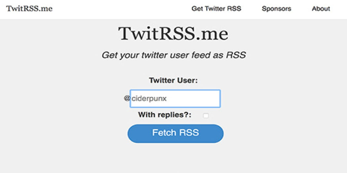 How to Follow to a Twitter Feed with an RSS Reader