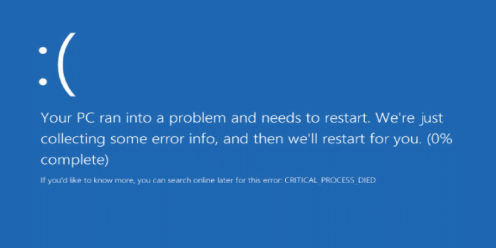 How to Fix Windows 10 CRITICAL_PROCESS_DIED Errors