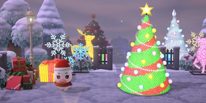 According to a leak, Animal Crossing: New Horizons may receive holiday items in an update