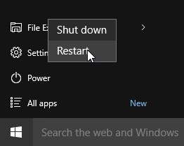 If you can’t open the Settings panel on Windows 10
