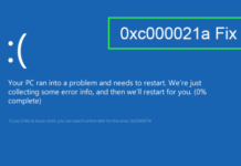 0xC000021A – Fix for Windows XP, Vista, 7, 8, 8.1, 10