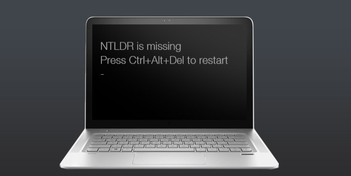 NTLDR is missing: Press Ctrl+Alt+Del to restart