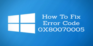 0x80070005 – Fix for Windows Vista, 7, 8, 8.1, 10