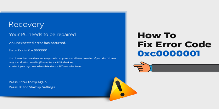 0xc0000001: Fix for Windows XP, Vista, 7, 8, 8.1, 10
