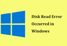 A disk read error occurred: Fix for Windows XP, Vista, 7, 8
