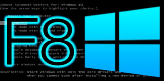 F8 Key – Guide for Windows XP, Vista, 7, 8