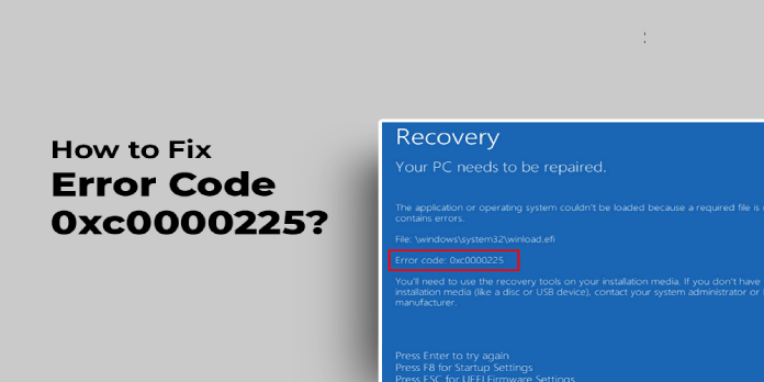 0xc0000225: Fix for Windows Vista, 7, 8, 8.1, 10