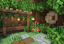 Clever Garden Decor Techniques Demonstrated by a Minecraft Player