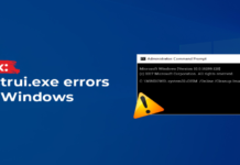 rstrui.exe not recognized: Fix for Windows