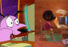 The Cowardly Dog's House is braved by an Animal Crossing player